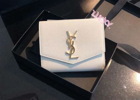 ysl ใบเล็ก|กระเป๋าสตางค์ Yves Saint Laurent ราคา .